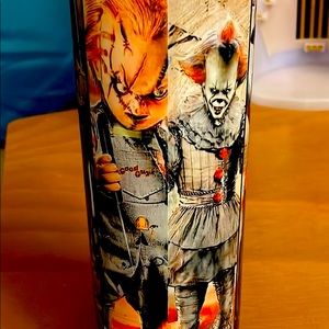 Handmade horror tumbler!